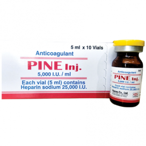 PINE Inj. (Heparin Sodium 25,000 I.U)