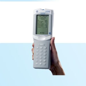 Abbott i-STAT handheld device with i-STAT Cartridges | Portable blood analysis | Blood Gas Analyzer